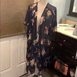 Floral kimono